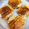 おりぼぶ's cooksnap of when they made ディナーロールのホットサンド.