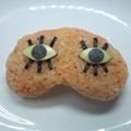 うまうま・らぶ's cooksnap of when they made 『銀魂』沖田のアイマスクおにぎり～ღ.