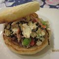 ごりごりら's cooksnap of when they made ✿お豆腐サラダのオープンサンド✿.