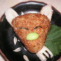 むらさめもんがら's cooksnap of when they made 焼きおにぎりで　猫のひなたぼっこ.