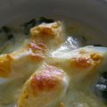 チャオララ's cooksnap of when they made ほうれん草のグラタン.