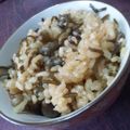 Takachan88's cooksnap of when they made 秋の味覚♪　むかご＆塩昆布の炊き込みご飯.