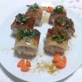 まっきー♪３７'s cooksnap of when they made ゴマ香る焼きちくわの棒寿司風☆.