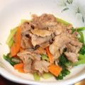 ゆずぽんの母's cooksnap of when they made ありそうでなかった小松菜の豚肉あんかけ♪.