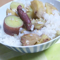 ゆめぽっこ's cooksnap of when they made ほっくほく♪栗とさつま芋の炊き込みごはん.