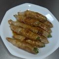 ハナチビ's cooksnap of when they made 野菜の肉巻き❤にんにく味噌ダレ.