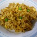 ♡REI♡'s cooksnap of when they made 残り物のカレーを使ったチャーハン.