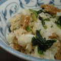 たよたひママ's cooksnap of when they made 混ぜご飯★大根の葉と油揚げ.