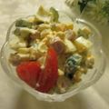 miyuki12's cooksnap of when they made 胡瓜のコロコロサラダ.