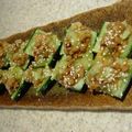 結結's cooksnap of when they made 納豆のきゅうりボート.