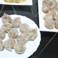 momocoron's cooksnap of when they made 餃子より簡単でうまうま・ふわふわ焼売.