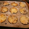 yumi4551's cooksnap of when they made HMで簡単♪カマンベール＆バナナマフィン.