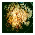 salymama's cooksnap of when they made お焦げが旨味！焼肉店のキムチチャーハン.