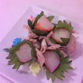 プンプン庵's cooksnap of when they made お弁当に♪ちーちく大葉ハム巻き～.