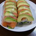 ヌーシ's cooksnap of when they made カリフォルニアロール☆おもてなし風.
