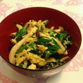 ちょびーす's cooksnap of when they made 入れるだけでふっくら♪卵とニラの炒め物.