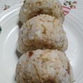 ゆみらんたん's cooksnap of when they made ★ちりめん★梅の香★おむすび.