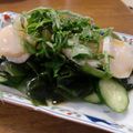 ベルラッキー's cooksnap of when they made 帆立とわかめたっぷりごちそうサラダ☆.