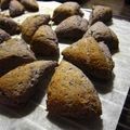 たなか家's cooksnap of when they made つぶつぶ苺ジャムで米粉おからスコーン.