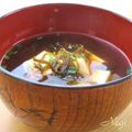矢切のねぎちゃん's cooksnap of when they made いつもの豆腐ともずくの味噌汁.