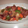 mokotti's cooksnap of when they made 酢鶏　～から揚げの使いまわし～.