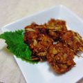 ｕｕｕ's cooksnap of when they made がっつりボリュームさつま揚げ？豚こまで♪.