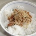 きらり流れ星's cooksnap of when they made 梅じゃこ納豆ごはん.
