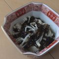 きらり流れ星's cooksnap of when they made 温か えのき＆もずく.