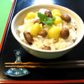 カナティーヌ's cooksnap of when they made ぎんなんとむかごのおこわ.