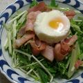 Cookingmam's cooksnap of when they made 水菜とベーコンのペッパーサラダ.