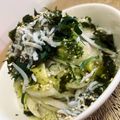 みい5151's cooksnap of when they made レタスとしらすのナムル風サラダ.