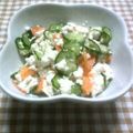 ねっちゃんっ's cooksnap of when they made 豆腐ときゅうりの酢の物♪.