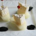 うさぎのシーマ's cooksnap of when they made 梨とカマンベール☆黒胡麻ソースで.
