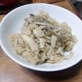 friends134's cooksnap of when they made 炊飯器におまかせ　ウマウマ舞茸ごはん.