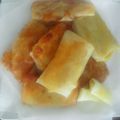 XXXl7's cooksnap of when they made 春巻きの皮でバナナパイ.
