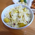 RINクック's cooksnap of when they made ほっこりさつまいもご飯.