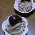 haruiroもも's cooksnap of when they made 栗の渋皮煮でモンブラン☆第1弾.