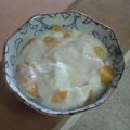 サーフブレイド's cooksnap of when they made 朝食にピッタリ!!　柿とヨーグルト✿.