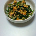 ふにょー's cooksnap of when they made あと1品★ほうれん草としらすの卵とじ.