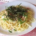 jelwee's cooksnap of when they made ＊のせるだけ～和風パスタ＊.