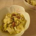 ローズレース's cooksnap of when they made ☆キャベツとお豆の胡麻和え☆.