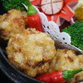 goma-milk's cooksnap of when they made エビと蓮根のシャキシャキ揚げボール.