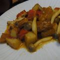 boofoochee's cooksnap of when they made ✿さつま揚げとトマトの炒め✿.