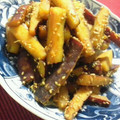 羽尼うに's cooksnap of when they made さつま芋のきんぴら.