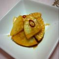 keromido's cooksnap of when they made 大根のピリ辛お漬物.
