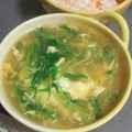 ＴＯＭＯＷＡＴ's cooksnap of when they made 水菜とふんわり卵の中華風スープ.