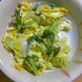 noｂi*co's cooksnap of when they made インゲンと炒り卵の春色和え.