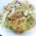 Ｑuacky's cooksnap of when they made ツナとキャベツの簡単すぎるパスタ.