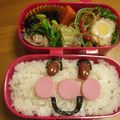 marilin36's cooksnap of when they made キャラ弁☆詰めるだけ アンパンマン簡単♪.
