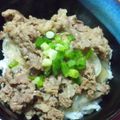 こもりんあここ's cooksnap of when they made 簡単！！塩だれ牛丼.